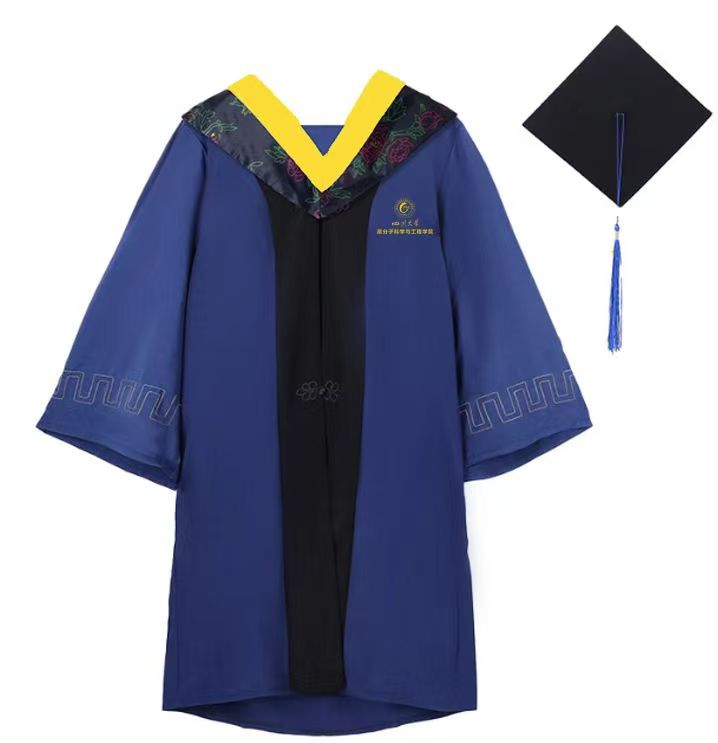 研究生学位服（衣服帽子全贡绒布料）