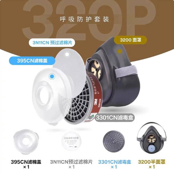 3M防毒面具