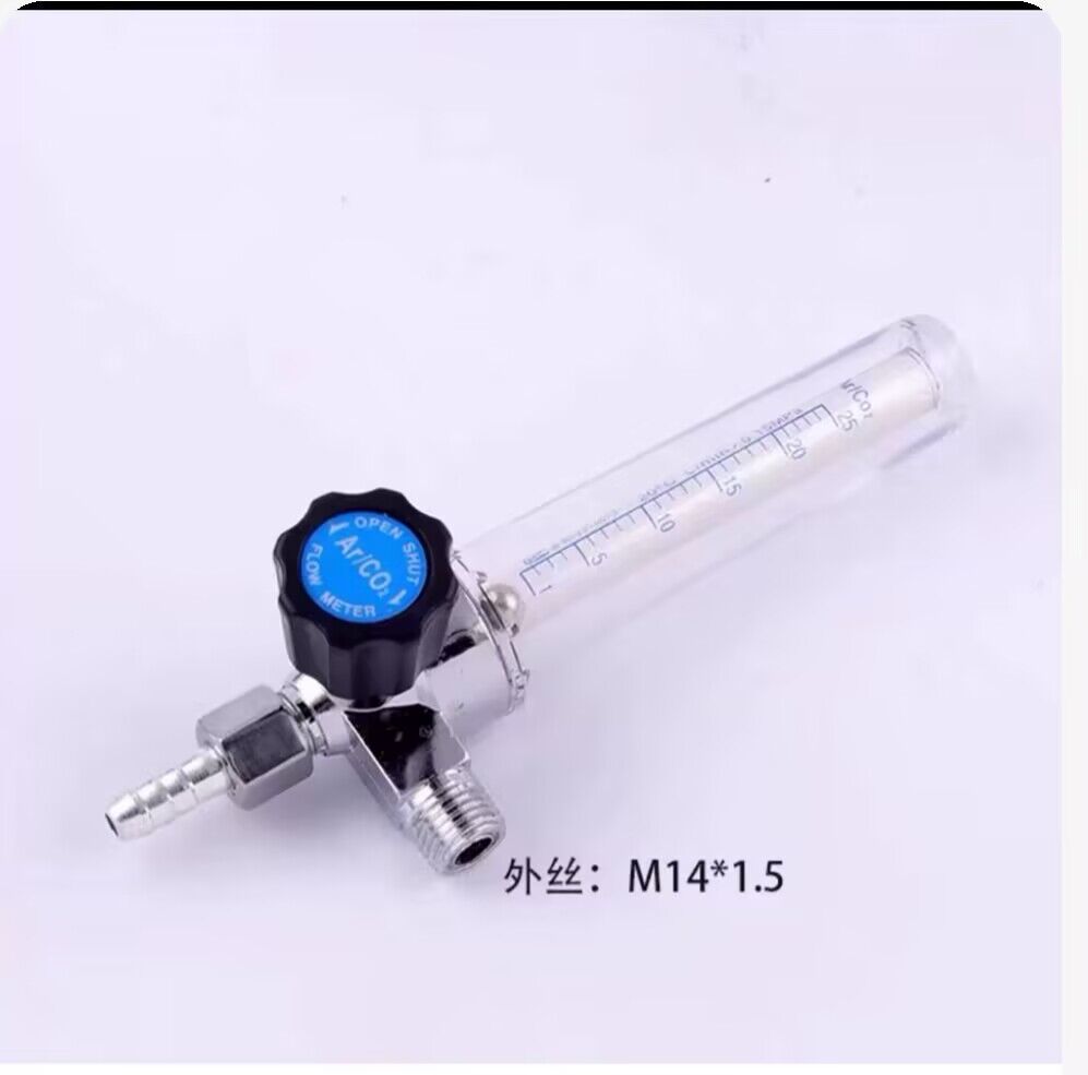 铂唯氩气表压力减压器配件二氧化碳表流量计单双出