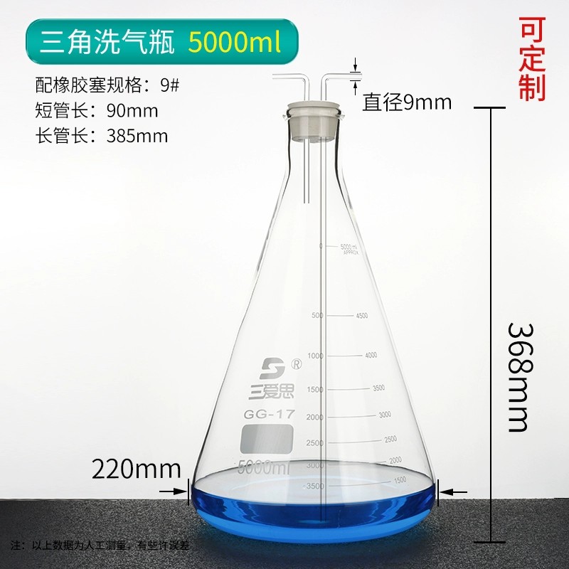 三角洗气瓶