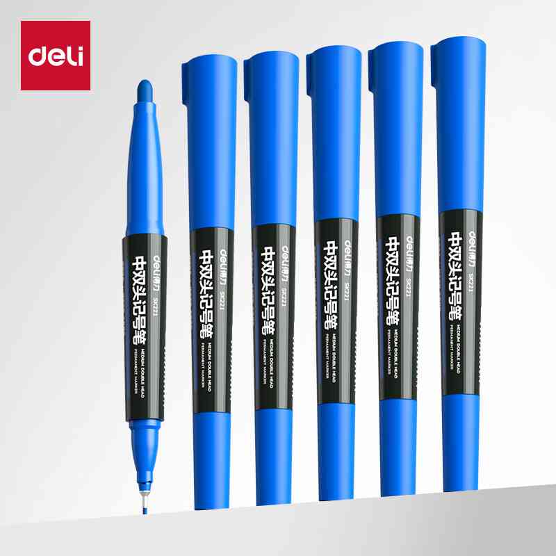 中双头粗头马克笔 1.8mm-0.5mm