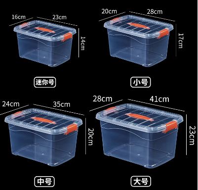 加厚家用手提箱/收纳箱超值三件套（大号+中号+小号）