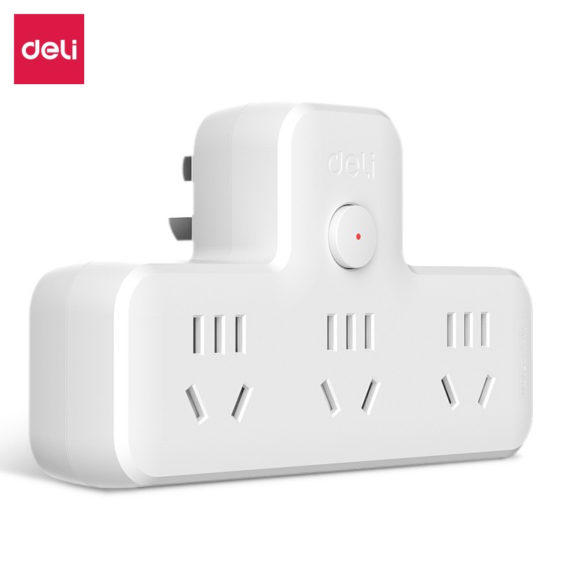 新国标品字型转换器_3组_彩盒(白)