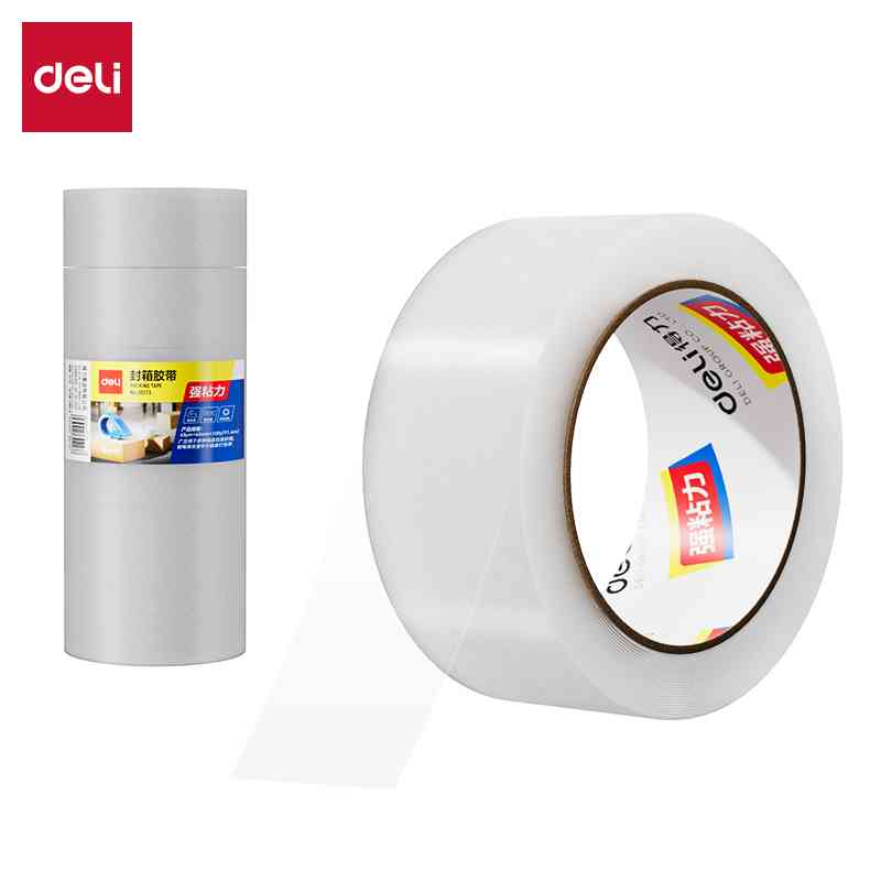 封箱胶带透明胶45mm*100y*45um(普透)（91.44米）