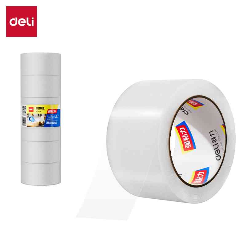 封箱胶带透明胶60mm*100y*45um(普透)（91.44米）