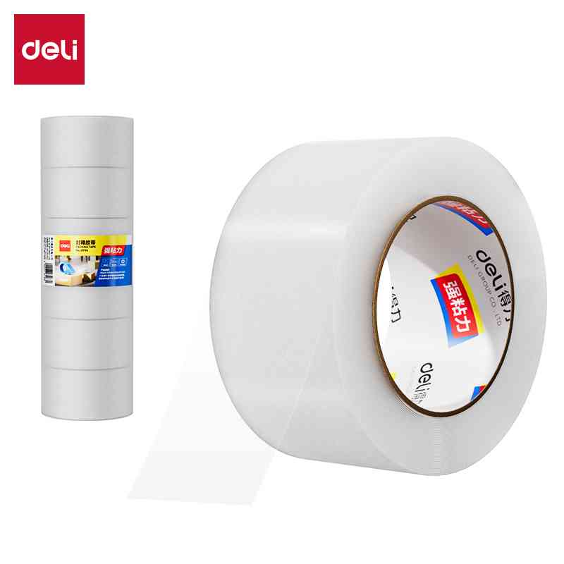 封箱胶带透明胶60mm*200y*45um(普透)（182.88米）