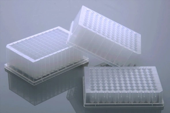 深孔板，2.0 ml，96孔，方孔，V型底，灭菌