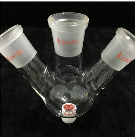 25ml斜三颈圆底烧瓶三口烧瓶