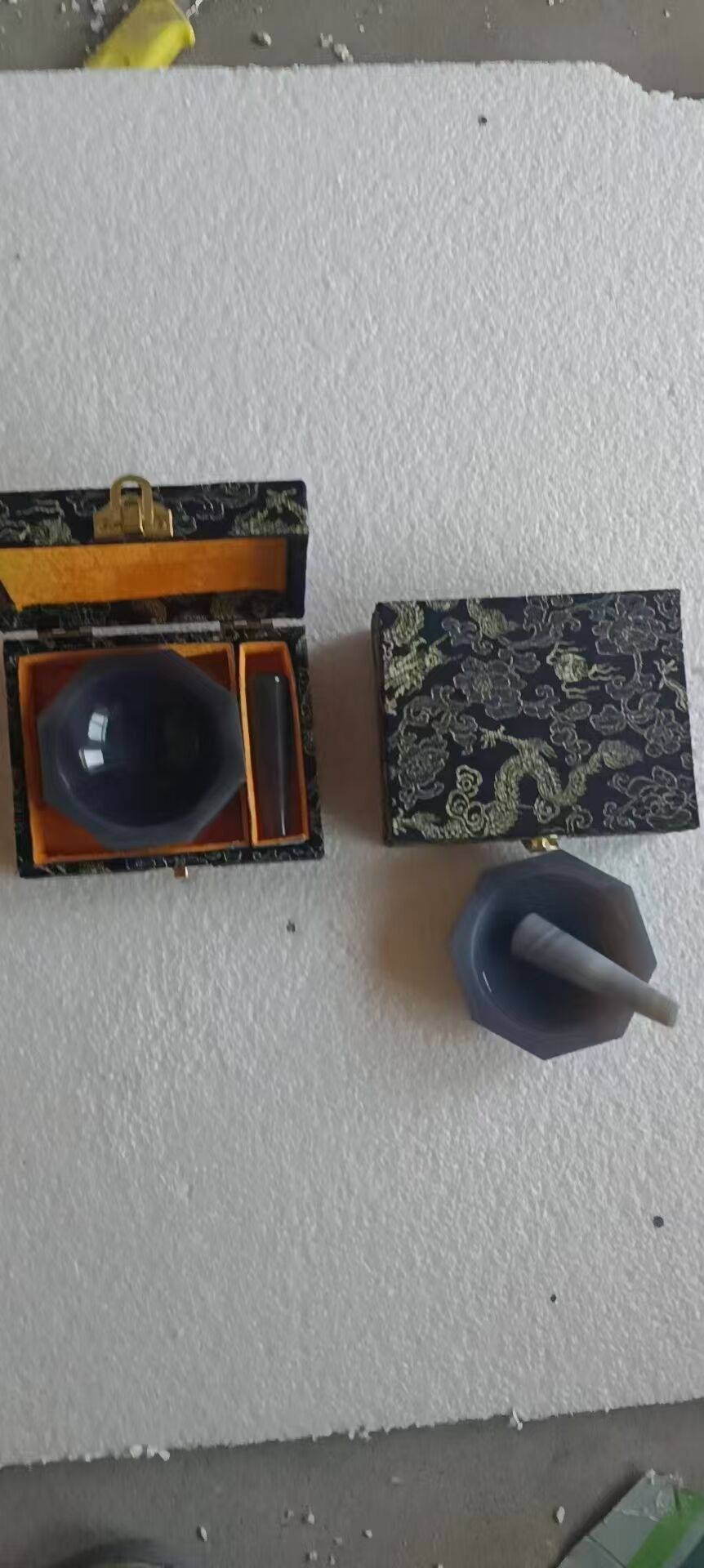 A级天然玛瑙研钵(南美进口）
