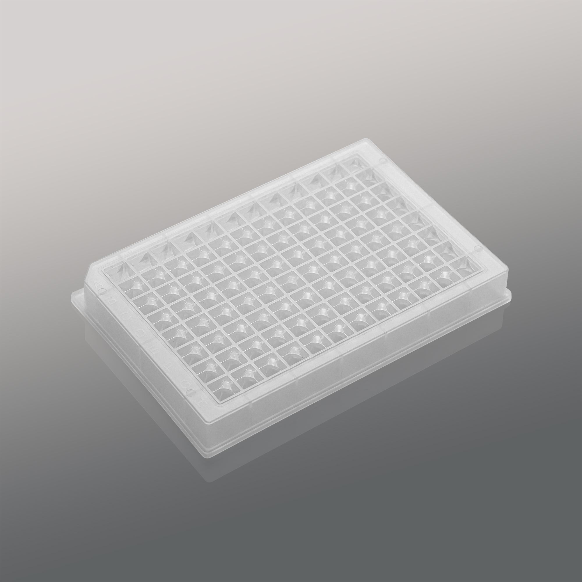 DWS-96-VC-0500 0.5ml96孔方口V底透明深孔板