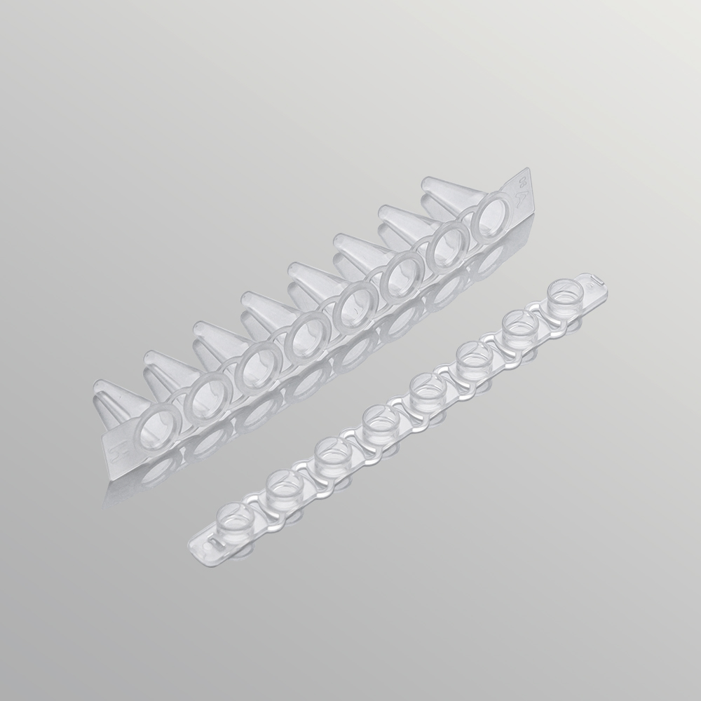 PST-0108-FT-C 0.1ml平盖八排管(含盖)