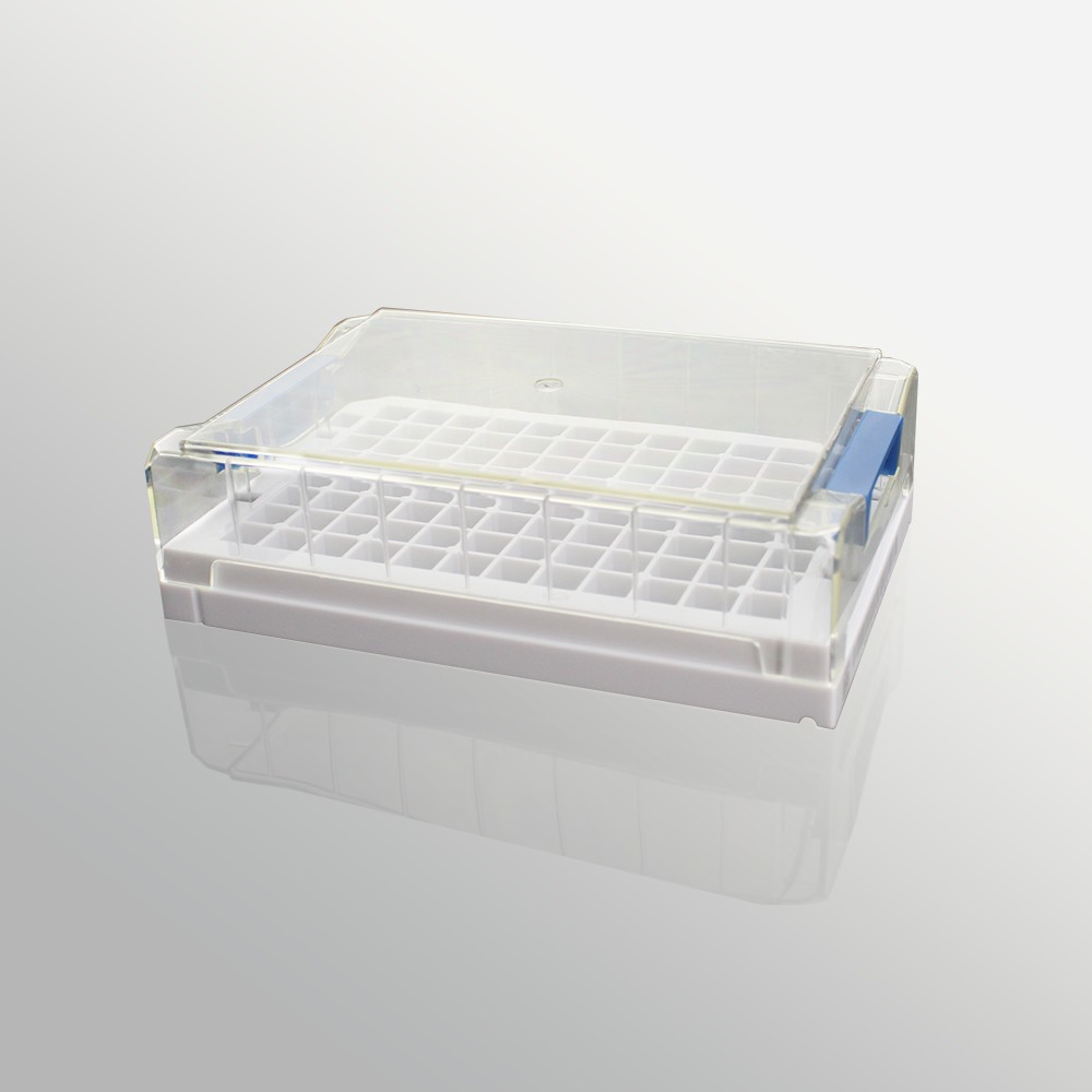 SBS-0050-96N SBS标准冻存板架,96孔,适配0.3ml、0.5ml内旋管