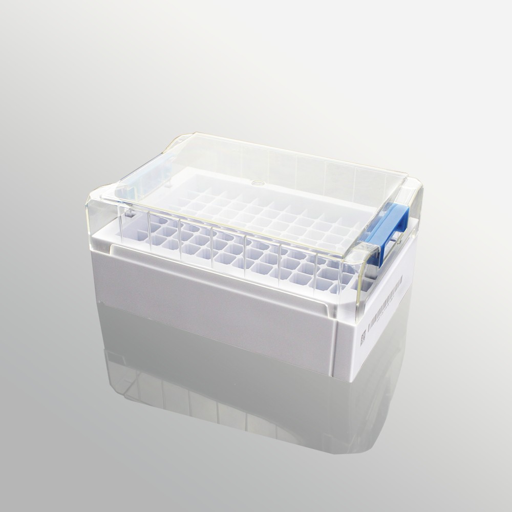 SBS-0100-96N SBS标准冻存板架,96孔,适配0.75ml、1.0ml内旋管