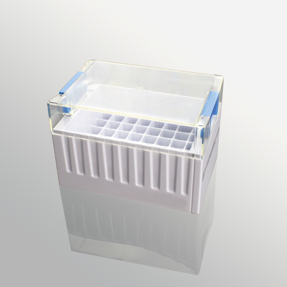 SBS-0500-48W SBS标准冻存板架,48孔,适配5.0ml外旋管