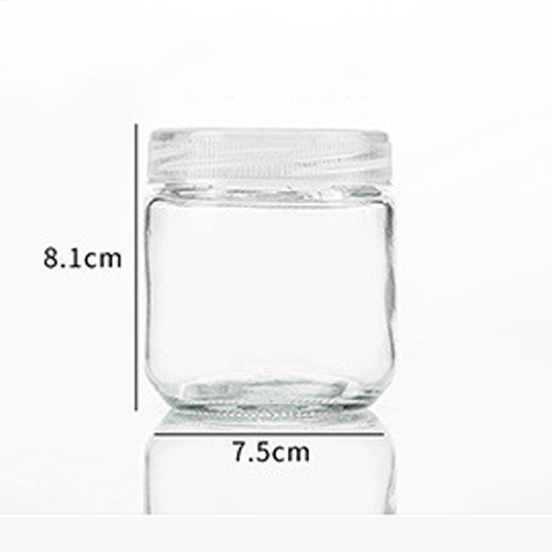 玻璃组培瓶，8.1×7.5cm，240mL