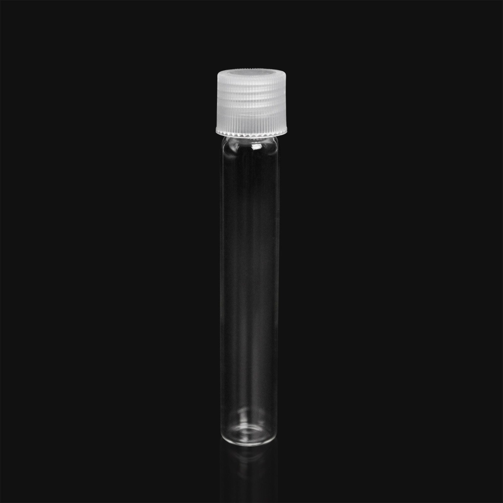 BS-GT-FNP-100 白鲨10.0ml平底血清试管，中性硼硅材质，带PP螺口盖