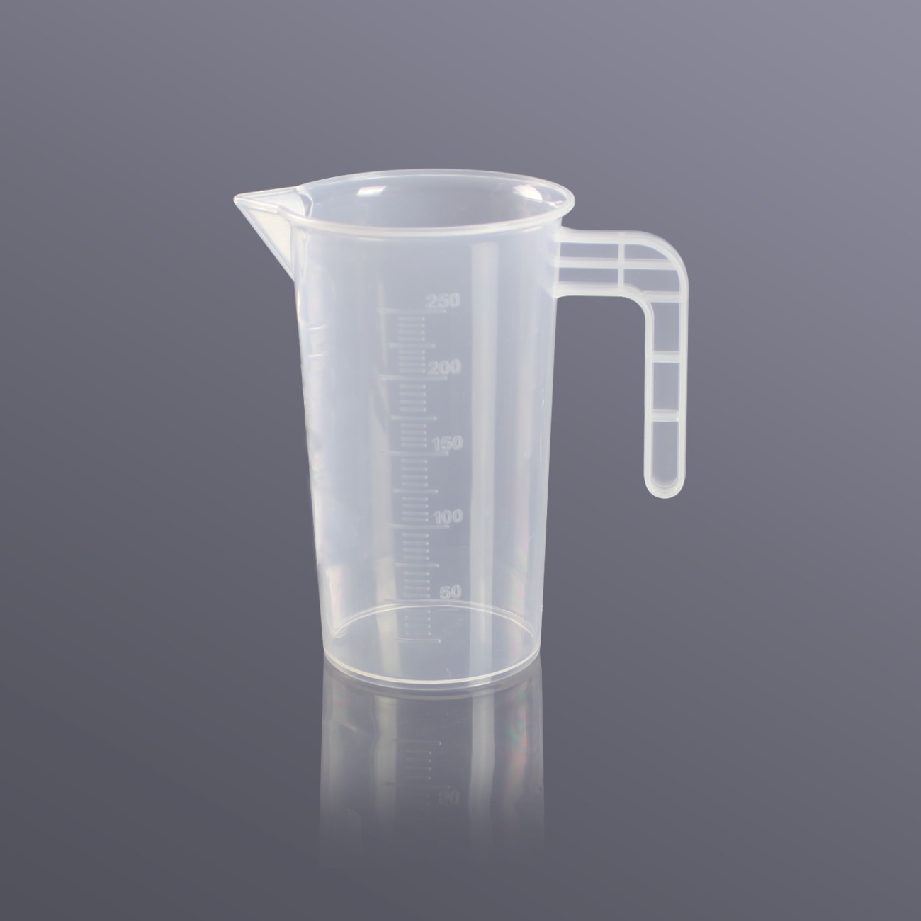 250ML半柄塑料刻度量杯250ml