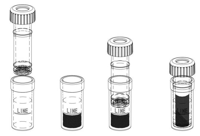 闪滤瓶,NY膜,0.45μm,棕色,非预切口