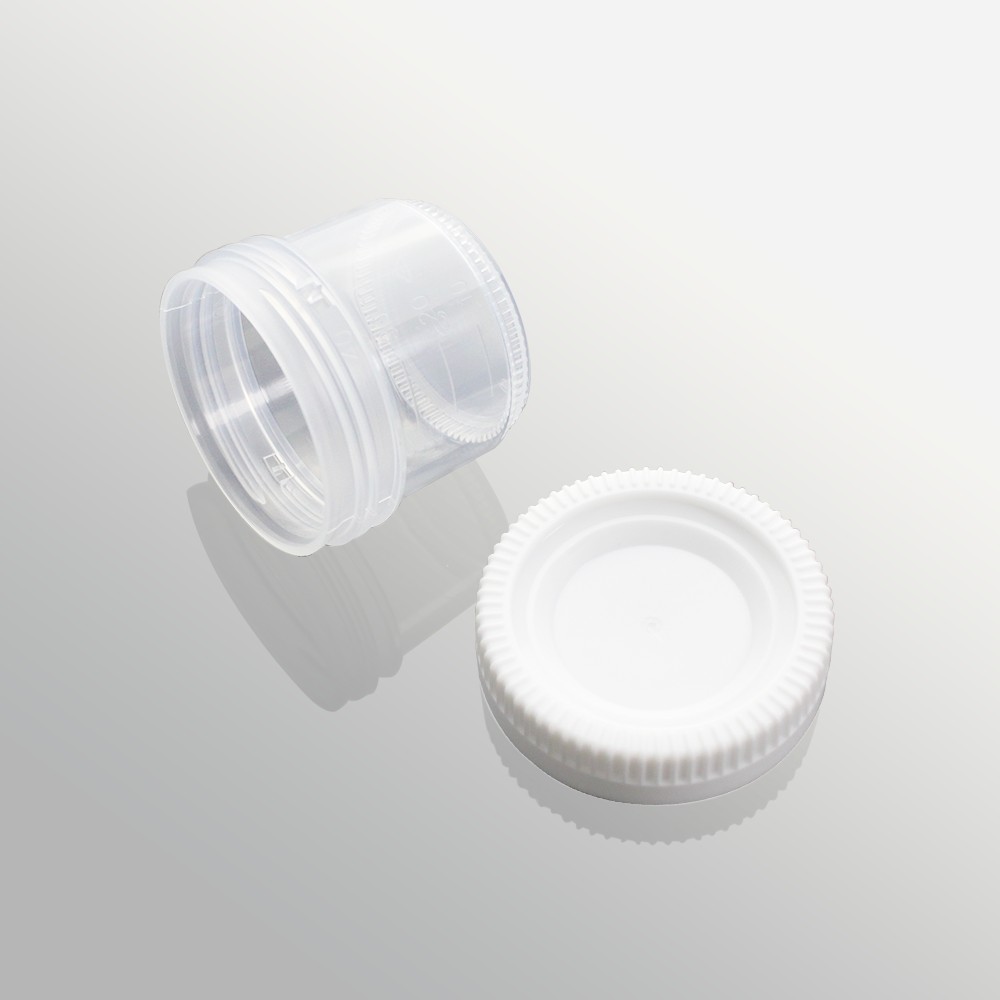 标本瓶,白色盖50ml