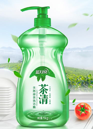 蓝月亮茶清洗洁精