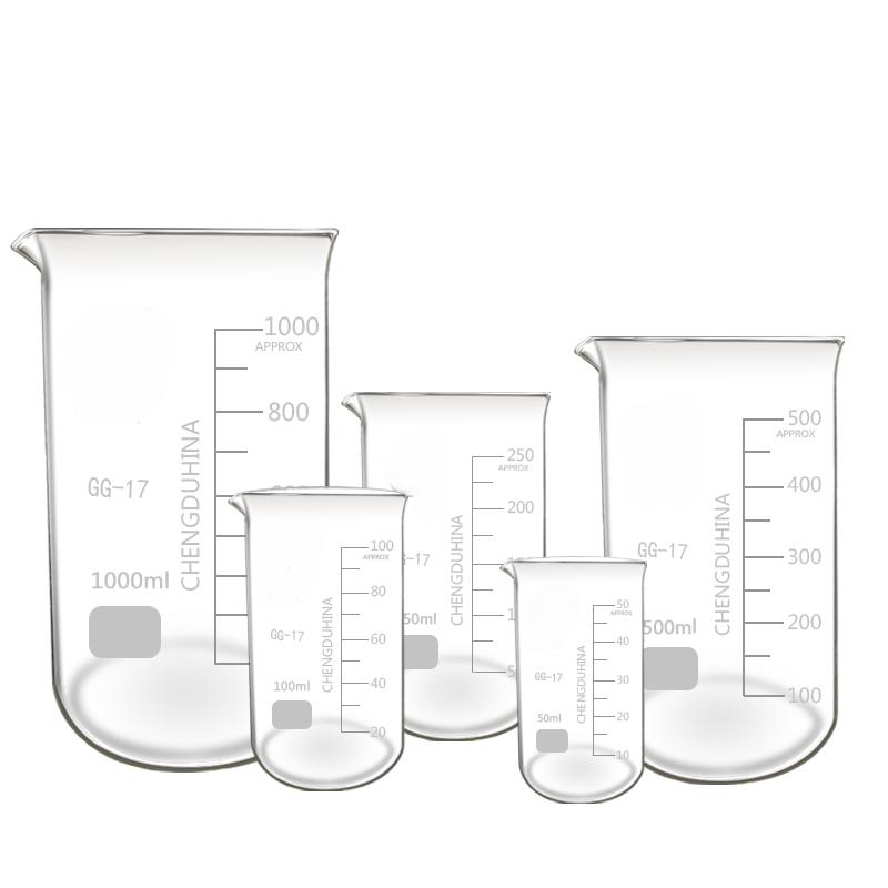 高硼硅高型玻璃烧杯